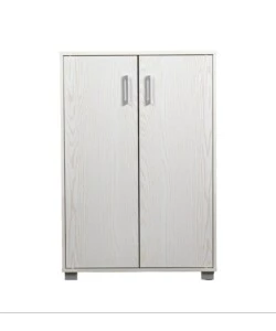 ARMADIO MULTIFUNZIONE BELLAHOME IN LAMINATO BIANCO VENATO BASSO 60X35X90 CM